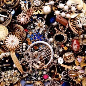 Jewelry Mystery Bag - Bag of Modern and Vintage Costume Jewelry